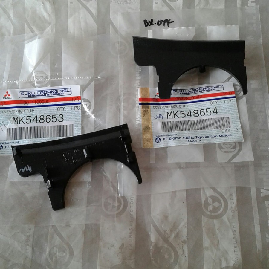 plastik cover tutup gagang spion canter turbo original