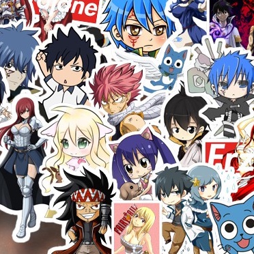 

Sticker Anime Fairy Tail Stiker Vinyl Waterproof Premium