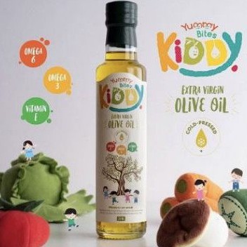 

Yummy Bites KIDDY Olive Oil EVOO EXTRA VIRGIN minyak makanan bayi 250ml.