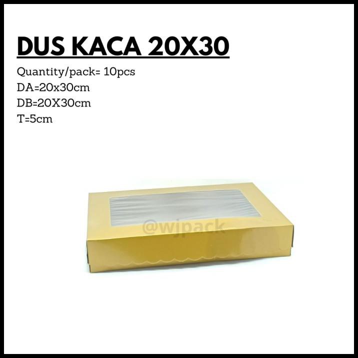 

Dus Kaca 20X30/10Pcs