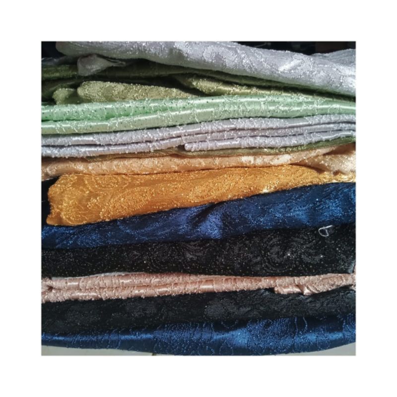 Kain Perca Brukat Jaguard Kiloan