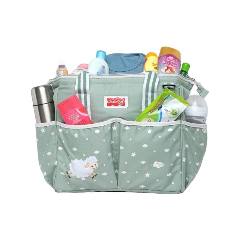 Dialogue Baby Tas Sedang Baby Sheep Series (DGT7311) - Diaper Bag