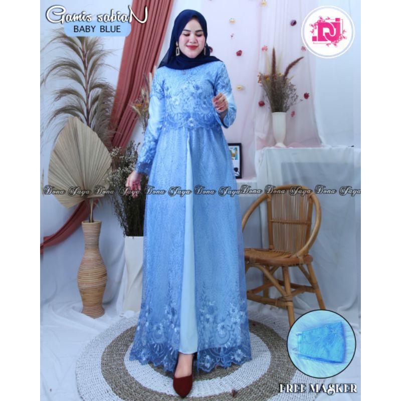 Gamis Sabyan / Kebaya Gamis Modern / Gamis Pesta / Gamis Kebaya / Kebaya Modern / Gamis Modern