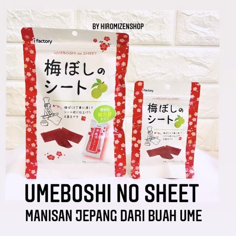 

Modis.. UMEBOSHI NO SHEET - MANISAN JEPANG 40g | 14g ✦
