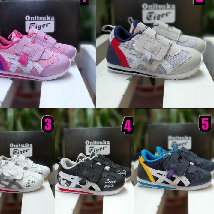 ♙ ONITSUKA TIGER IDAHO KIDS SEPATU ANAK CEWEK COWOK ♀