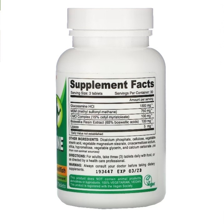 deva vegan glucosamine 90 tablets 1500mg non shellfish