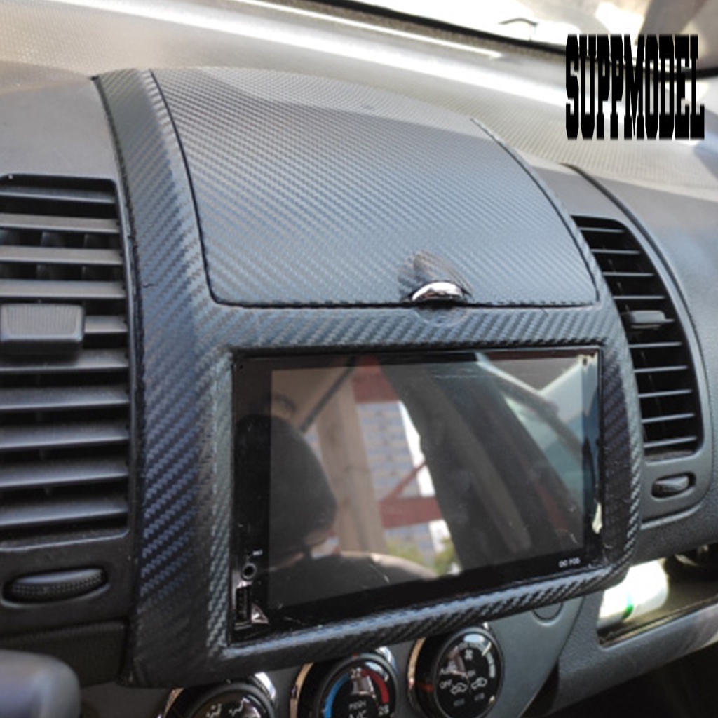 Stiker Film Roll 3D Carbon Fiber Vinyl Anti Gores Untuk Dekorasi Mobil DIY
