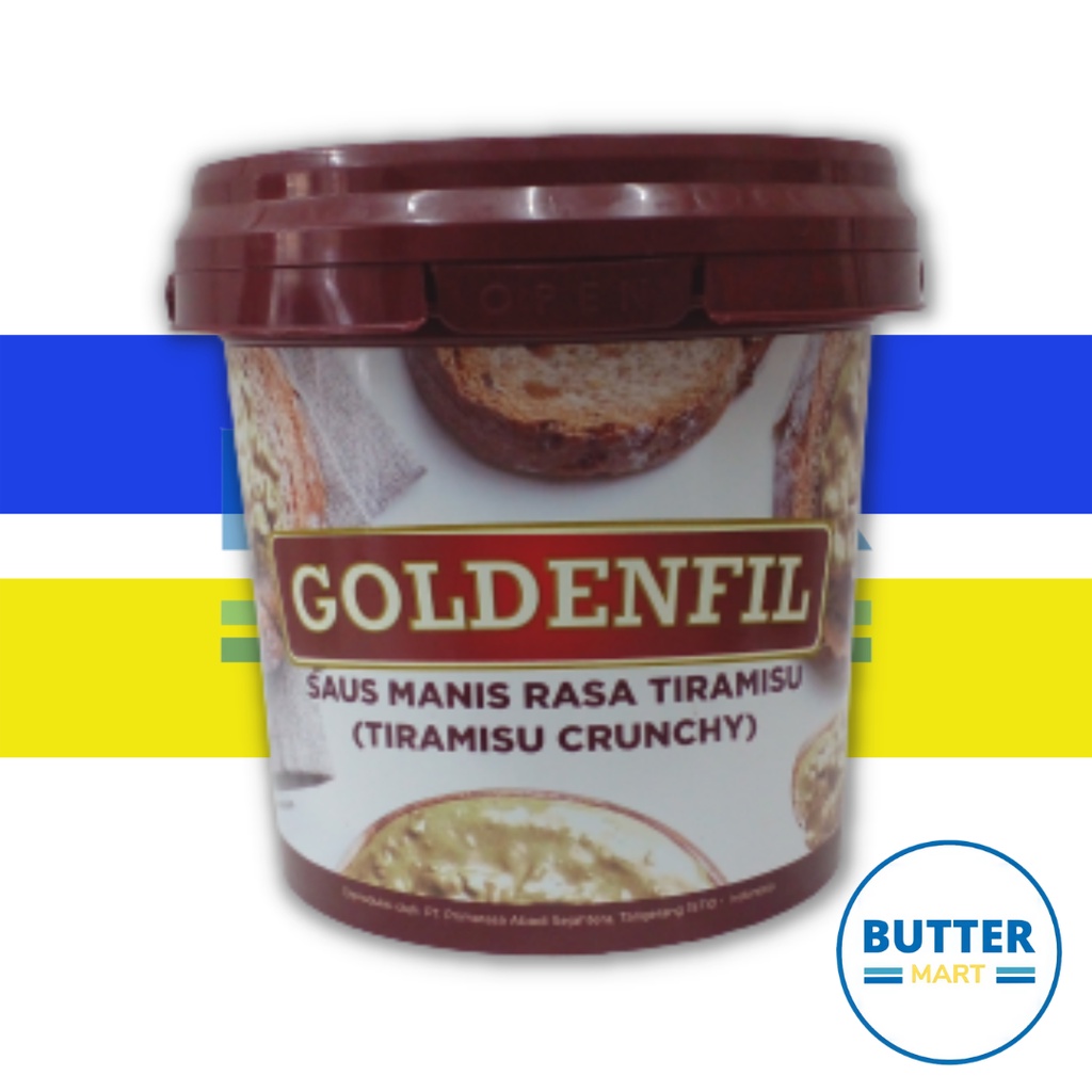 

Goldenfill choco crunchy | Saus manis rasa coklat crunchy 1kg