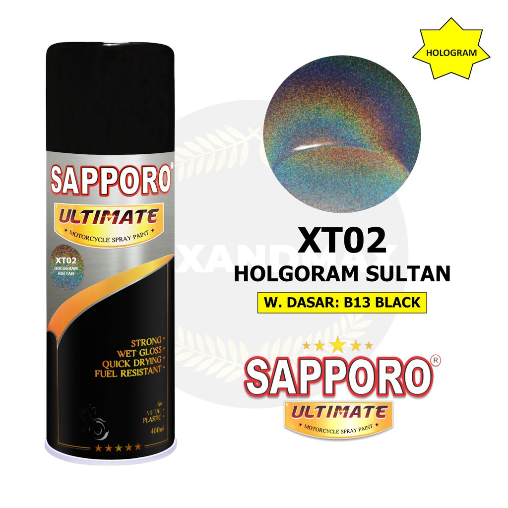 SAPPORO ULTIMATE Hologram Sultan XT02 400 ml