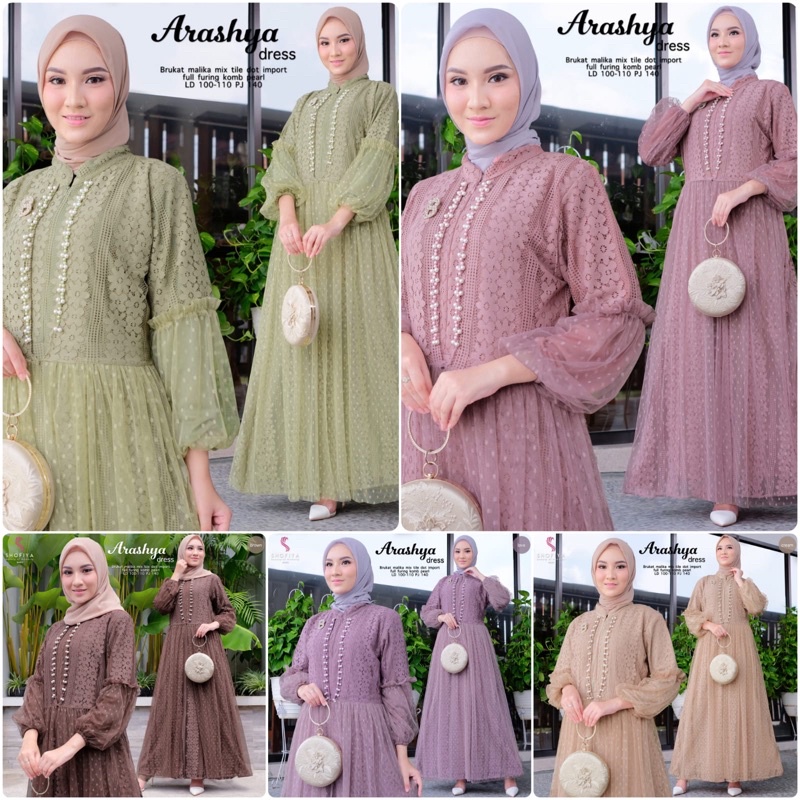 ARASHYA DRESS ORI BY SHOFIYA