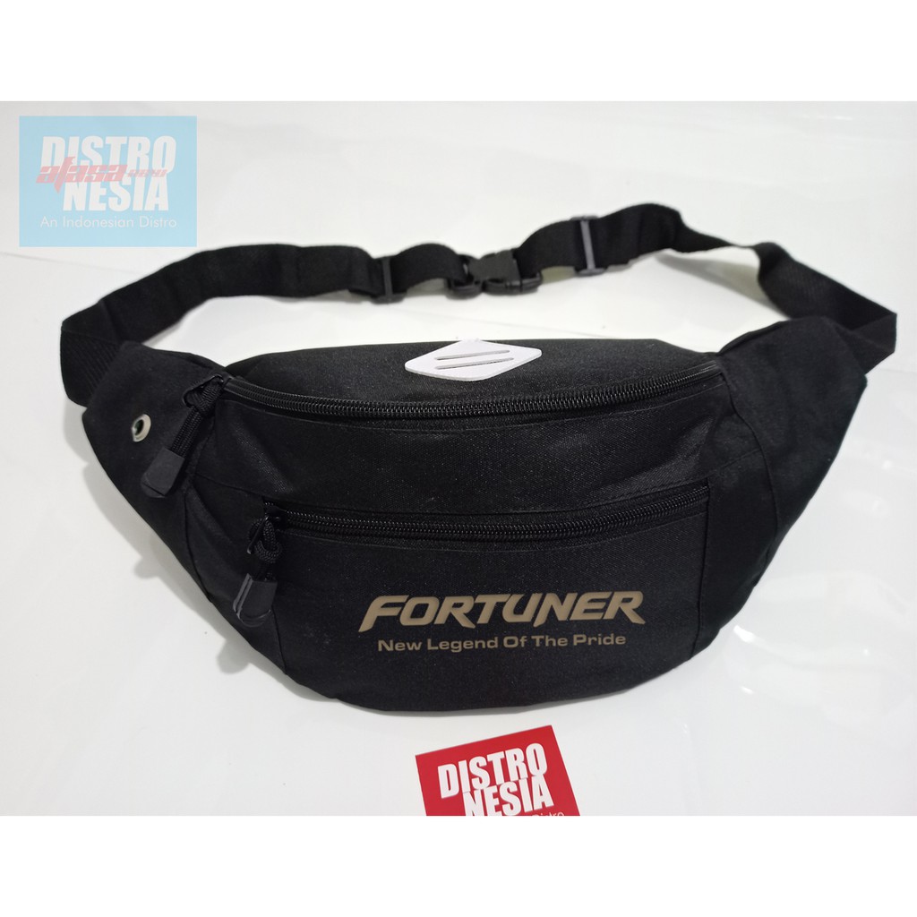 Tas Selempang Fortuner Waistbag Toyota Waist Bag Mobil Otomotif
