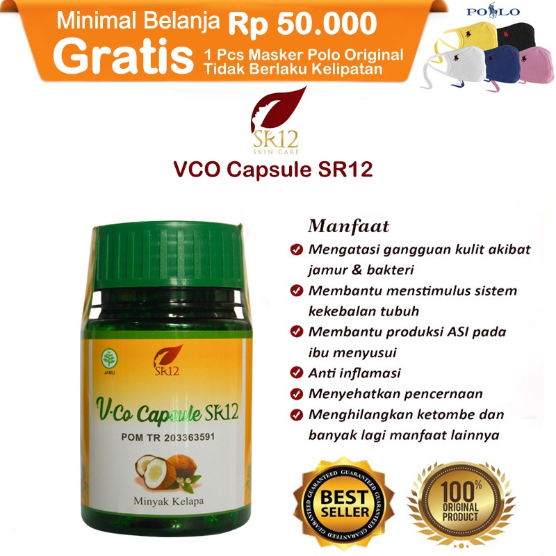 Vico Capsule Sr12 Herbal Menambah Dan Menurunkan Berat Badan Imunitas Kesehatan Dan Kecantikan Indonesia