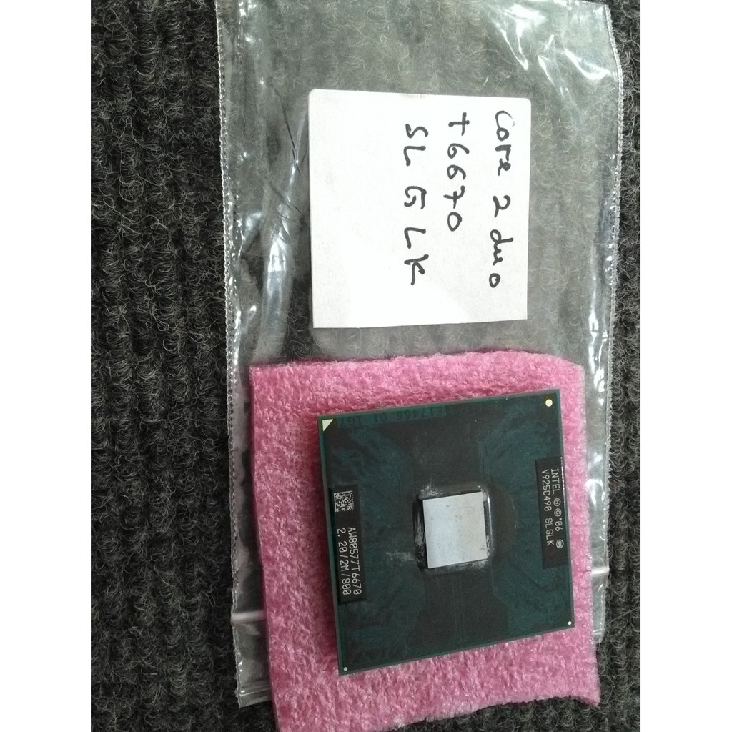 Processor Core 2 Duo T6670 - SLGLK (2nd) LAPTOP