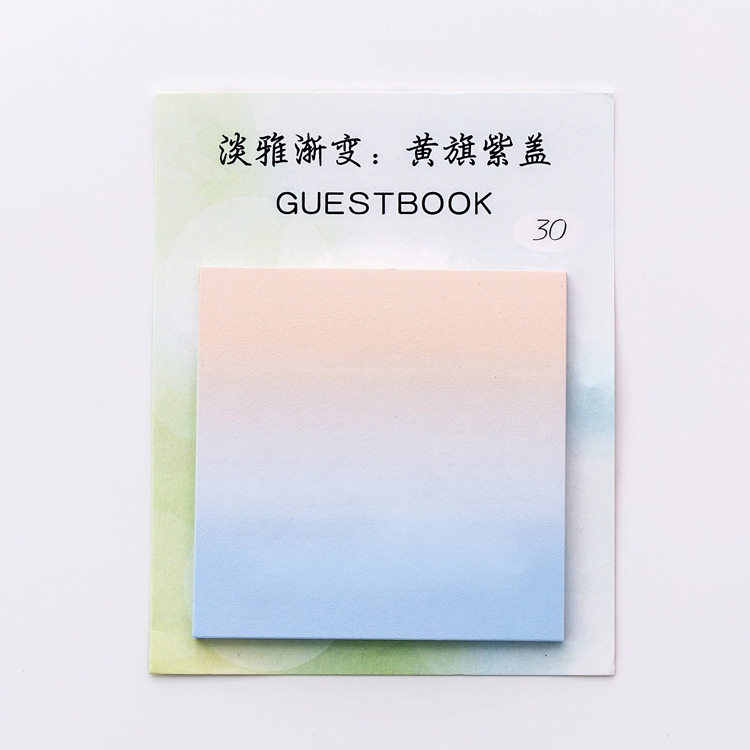 Sticky Note Lucu Post It Note Memo Kertas Tempel Note Tempel Sticky Notes Transparan Galaxy Gradient Gradasi Planet Scrapbook Jurnal Label Index Catatan Sekolah Kantor Office Deco Cute Lucu Imut-Gradient 3