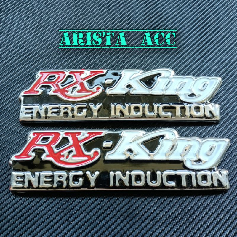 Emblem Logo bok aki RX-King emblem bok aki rx king stainless