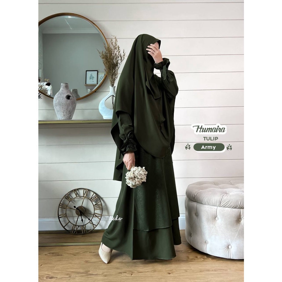 NATASHA SET SYAR&quot;I by AZDA klambieakhwat | Bahan Cringkle airflow Premium