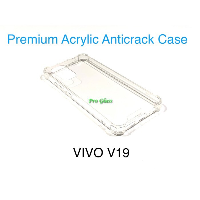 VIVO V19 Anticrack / Anti Crack / ACRYLIC Case Silicone Premium