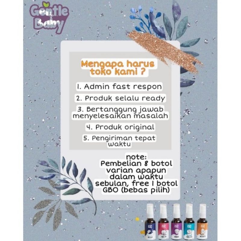 Gentle Baby Cough and Flu - Obat Batuk Anak bayi - Obat Pilek Anak Bayi - Obat Flu Anak Bayi Balita