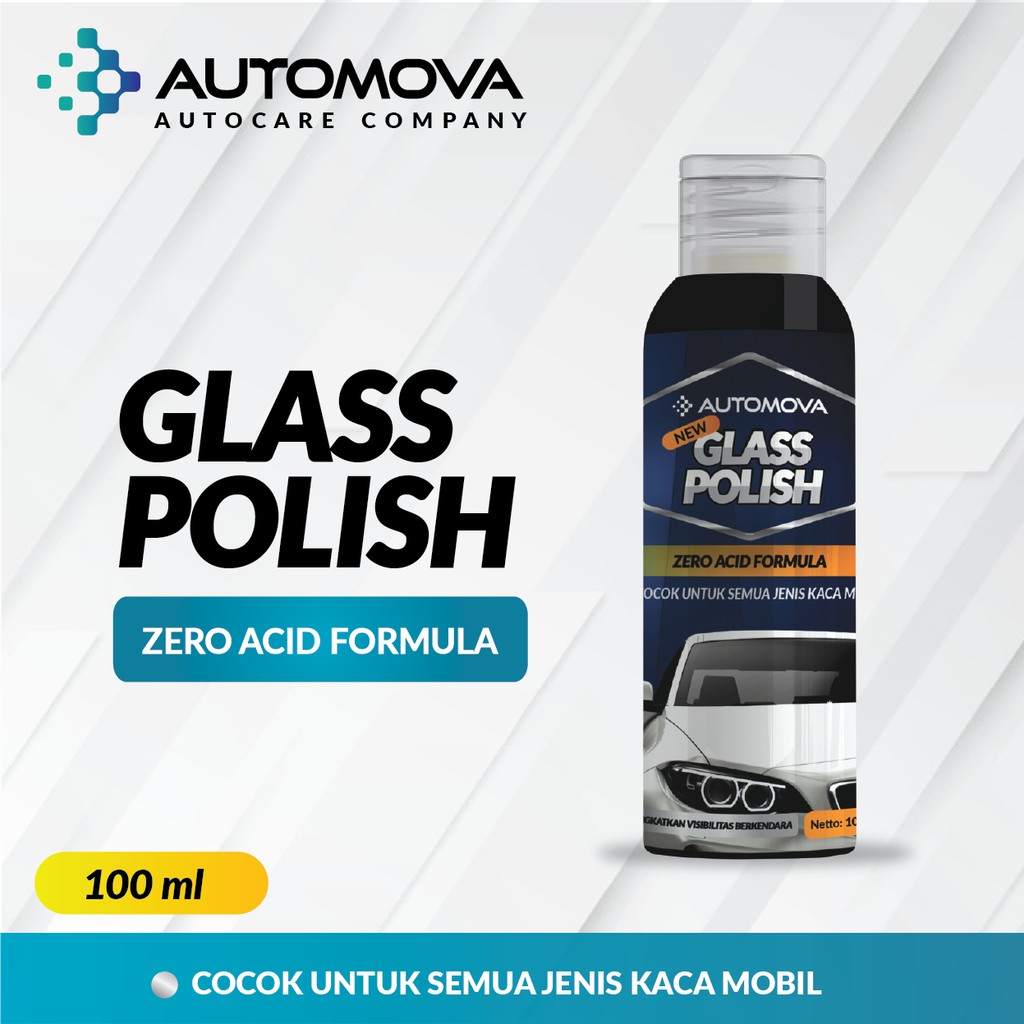 GLASS POLISH & SCRUB PENGHILANG JAMUR KACA MOBIL OBAT POLES KACA