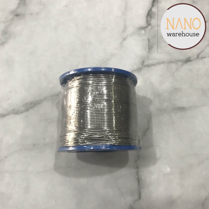 Timah Solder 0.8mm Alpha | Solder Wire Roll Besar 250 gram 60/40