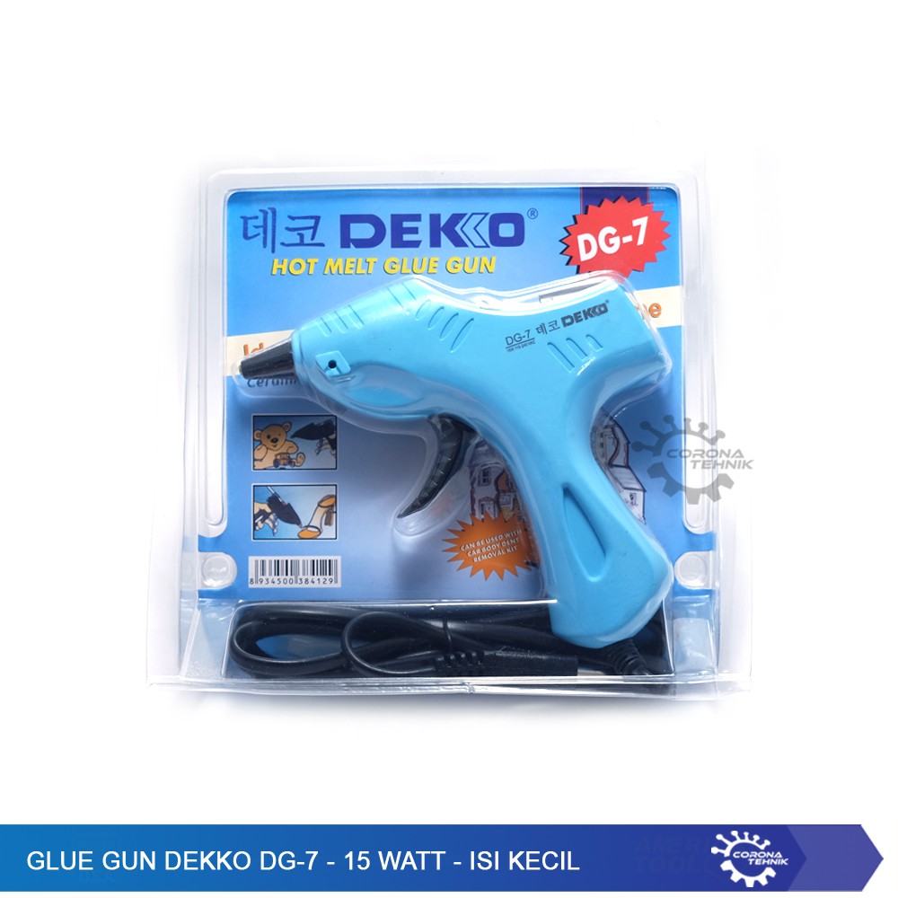 Glue Gun Dekko DG-7 -15 Watt - Isi Kecil