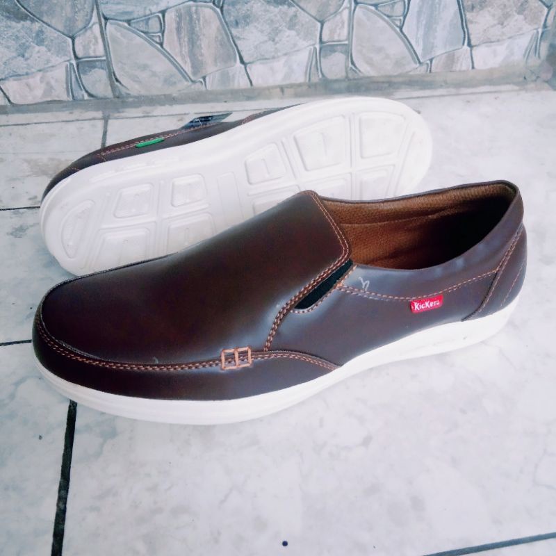 Sepatu Casual Pria/Sepatu Selop Sepatu Kerja Sepatu Kantor Sepatu Kulit Pria