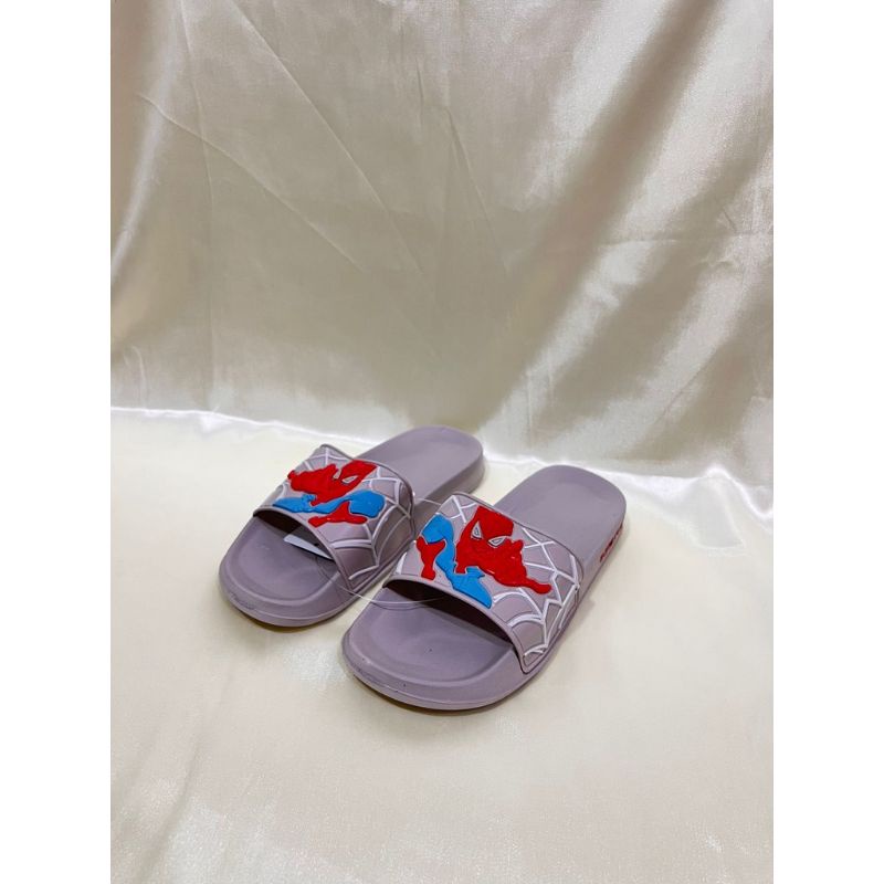 sandal slop anak karakter Spiderman inkayni