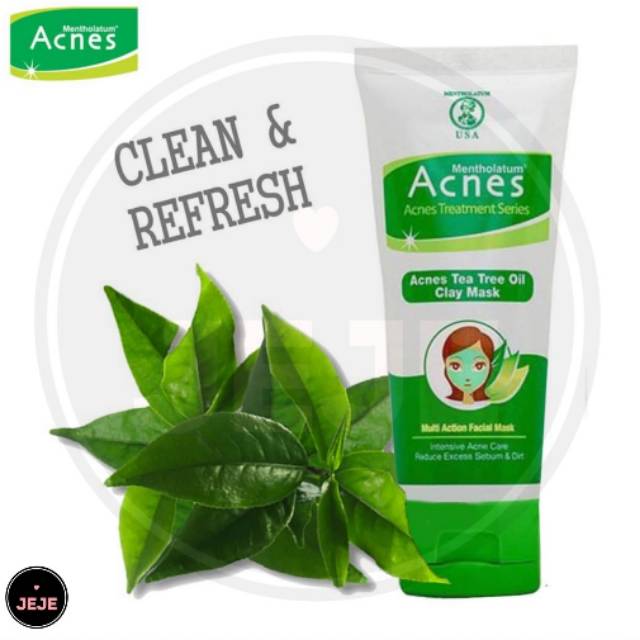 Acnes Tea Tree Oil Clay Mask 50g