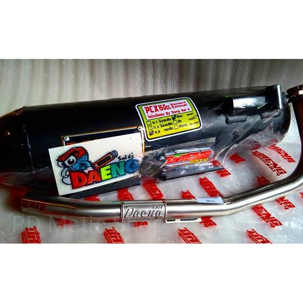 Knalpot Daeng SAI 4 untuk PCX 150 CBU Vario 125 150 Original Thailand