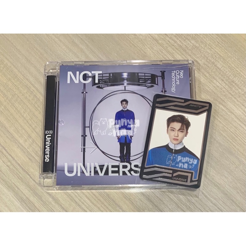 jewel case + uc jaemin universe nct 2021