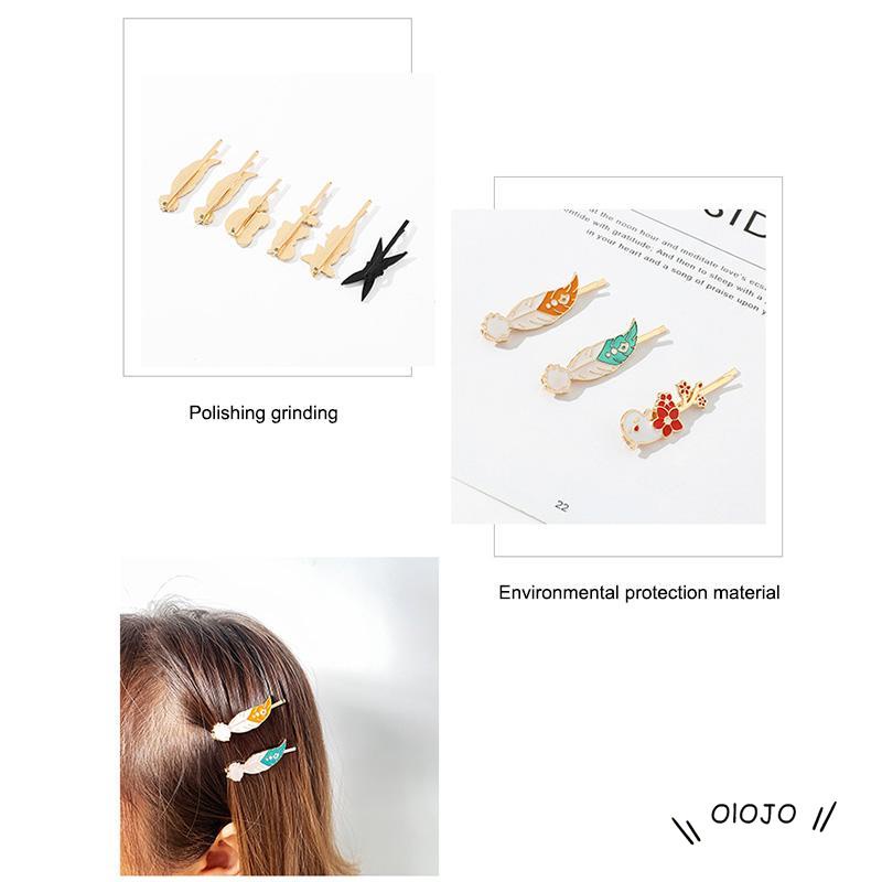 【COD】Aksesori Jepit Rambut Paduan Desain Karakter Kartun Genshin