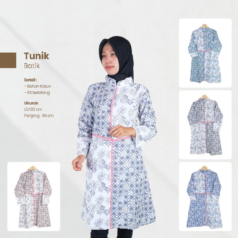 Tunik Batik Soft - NairaBatik