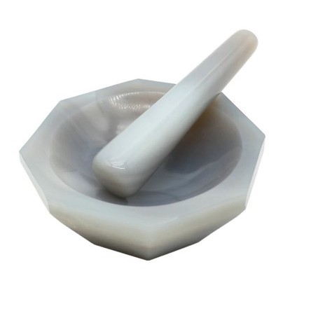 Natural Agate Mortar Laboratory 80mm
