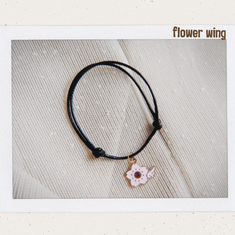 Gelang Bunga Daisy (2) Tali Waterproof bisa couple