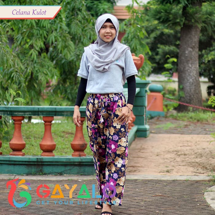 KULOT BATIKAN 01/CELANA KONDANGAN/CELANA KULOT/CELANA JUMBO/BATIK
