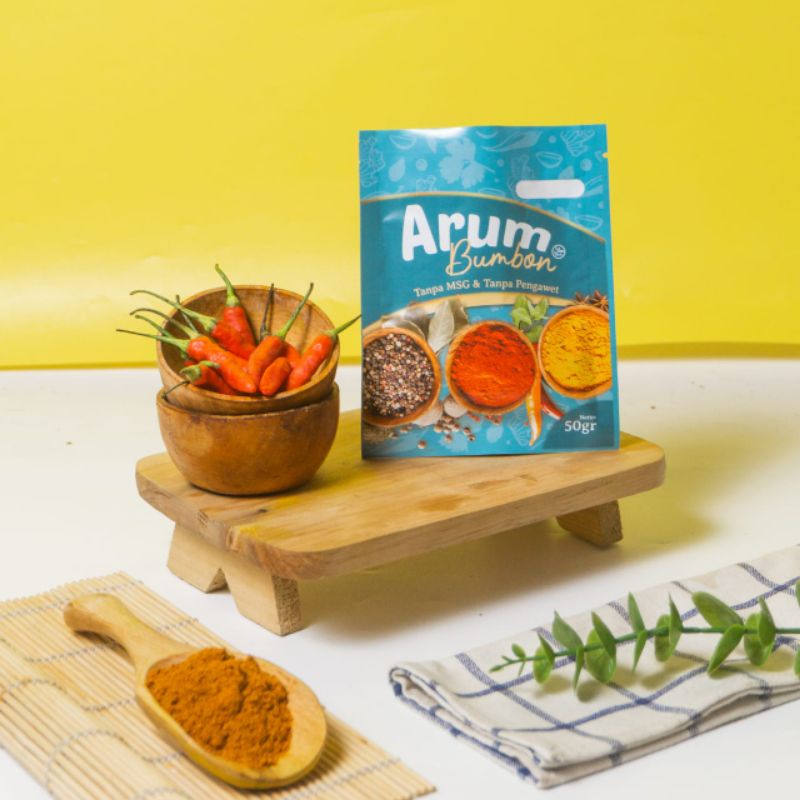 

bumbu Rempah CABE RAWIT bubuk/ Small Red Chili powder "Arum Bumbon" (NON Msg & Pengawet)