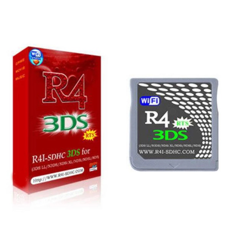 Flashcard Gaming btsg R4I Burning+TF Card Reader Untuk Konsol Game NDS 3DS