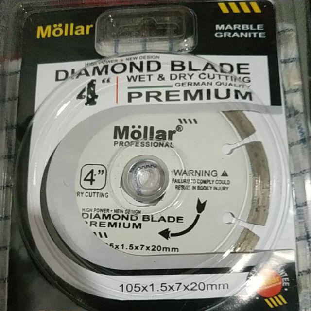 Diamond Blade Wet Mata Gerinda Pisau Keramik Basah Mollar Premium 4
