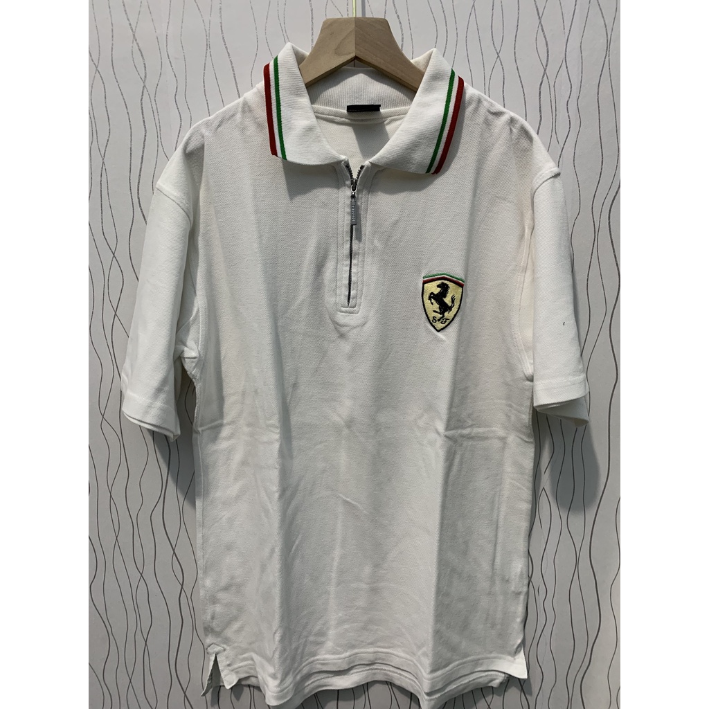 Kaos Bekas Ferrari Second Branded