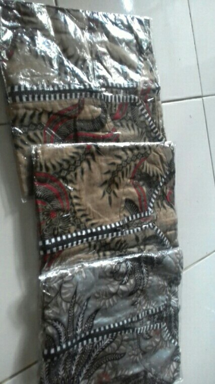Batik Dolby Dolbi Dobby Doby Tenun Sutra Tulis Katun Atbm Baron Atasan Batik Wanita Sogan Srg308
