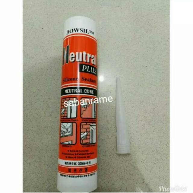 

LEM KACA DOW CORNING NETRAL PLUS CLEAR/LEM SILICONE SEALANT NEUTRAL