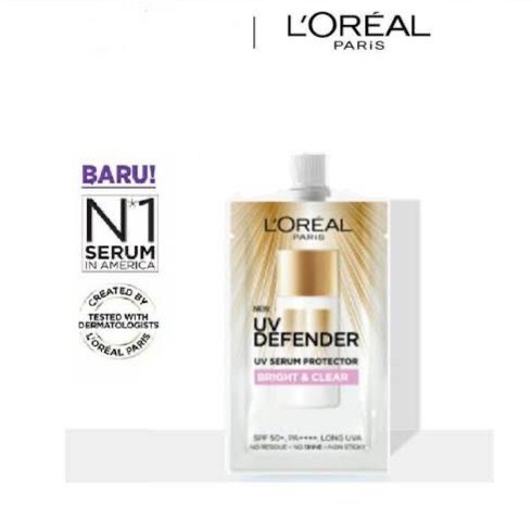 Loreal UV Defender UV Serum Protector 5.5ml SPF 50+ Sachet - Bright