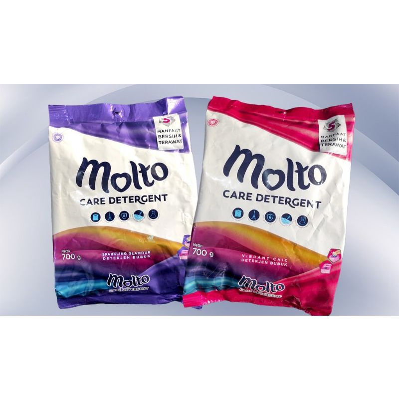 Molto Care Detergent Bubuk 700gr Sparkling Glamor - Vibrant Chic