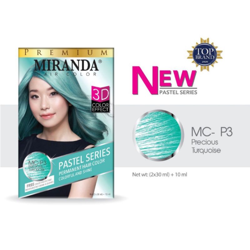 Miranda hair color/pewarna rambut 30ml