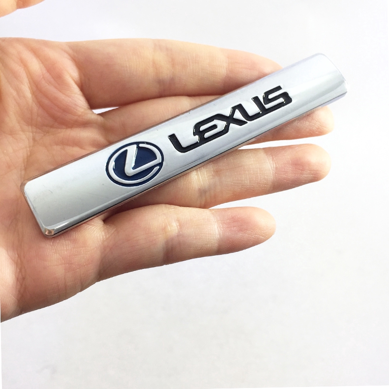 1Pc Lexus Logo Stiker Emblem / Badge Metal Untuk Dekorasi Mobil