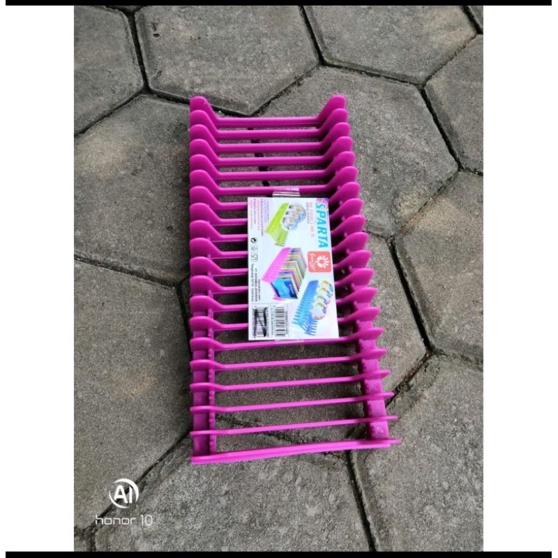 Unik Rak Piring Serbaguna Plastik Murah Multifungsi / Rak Cd Plastik Murah Anti Pecah Portable