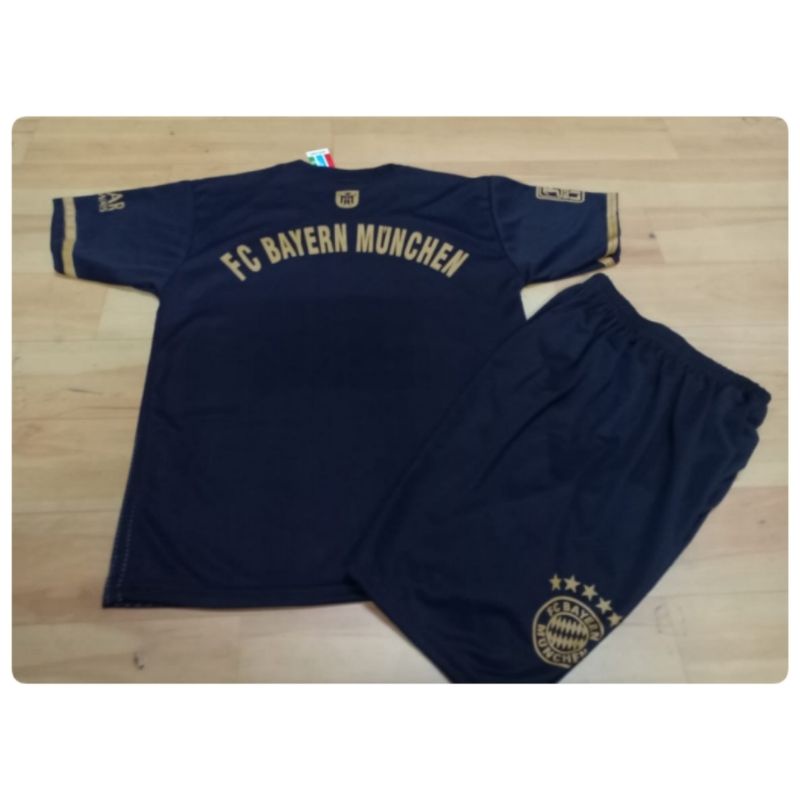 SETELAN BAJU BOLA ANAK F.C.BAYERN AWAY USIA 9-10 THN