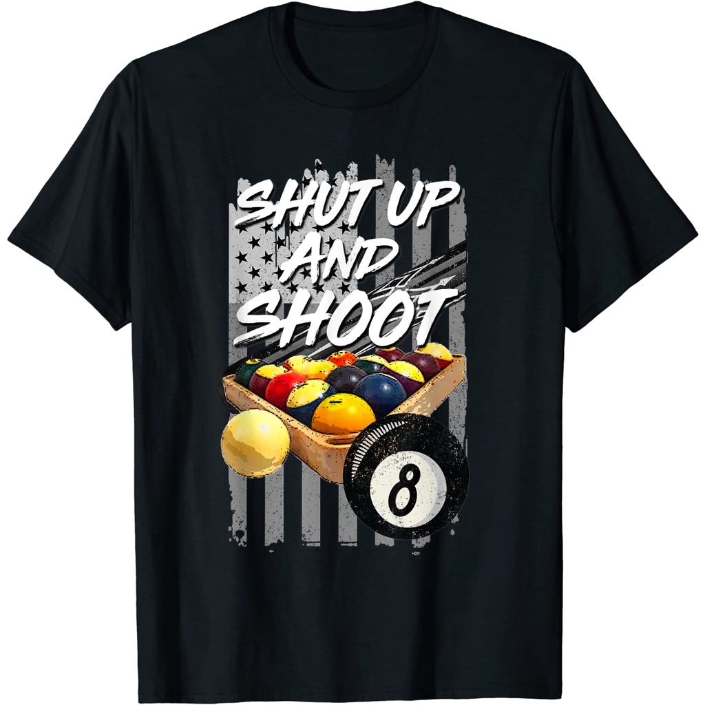 Baju Kaos Dewasa Billiard 8 Ball Pool Player Pakaian Atasan Fashion Pria Wanita Cowok Laki Distro Mu