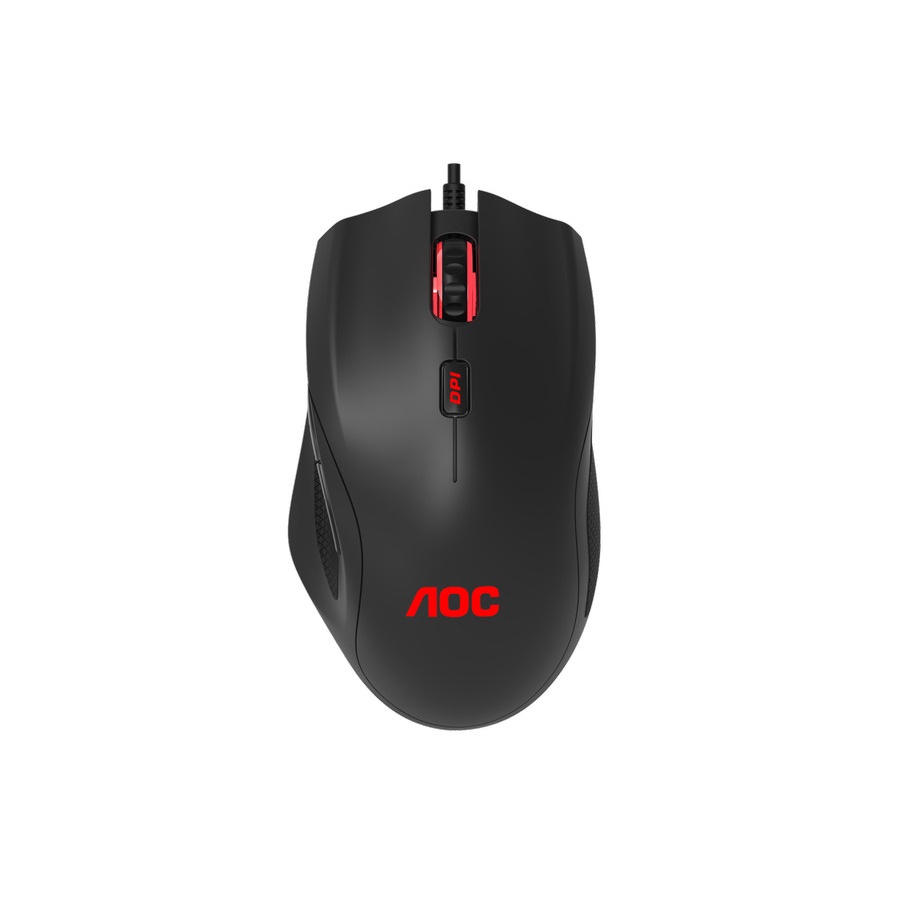 Mouse AOC GM200 GM 200 Optical Gaming RGB Lighting Keystrokes 4200 CPI