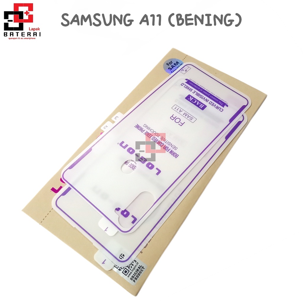 LOG - ON Anti Gores SAMSUNG A11 - hydrogel antishock